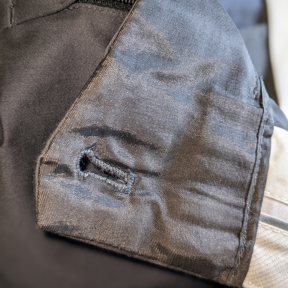 Slate Grey Cotton Dress Business Pants Slacks - Picture 4 of 7